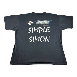 Vtg 1995 Bud Ice Presents Simple Simon T Shirt Concert Tennessee River Size XL